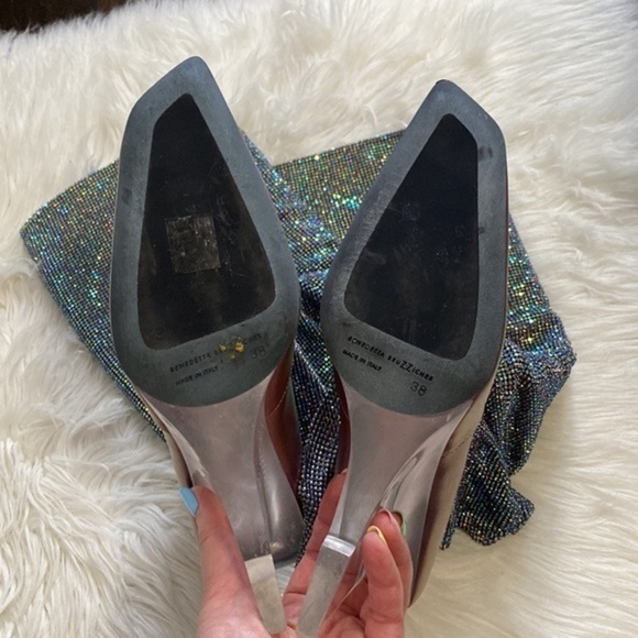 Benedetta Bruzziches Christine Crystal Mesh wedge boot‎ size 38EU - Picture 15 of 16